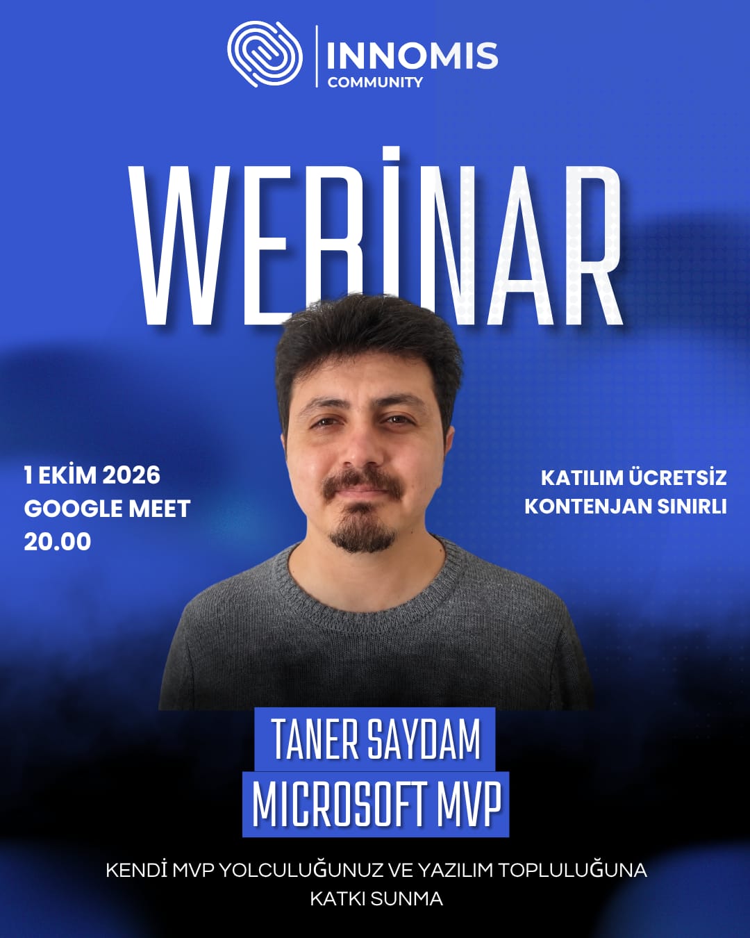 TANER SAYDAM İLE WEBİNAR